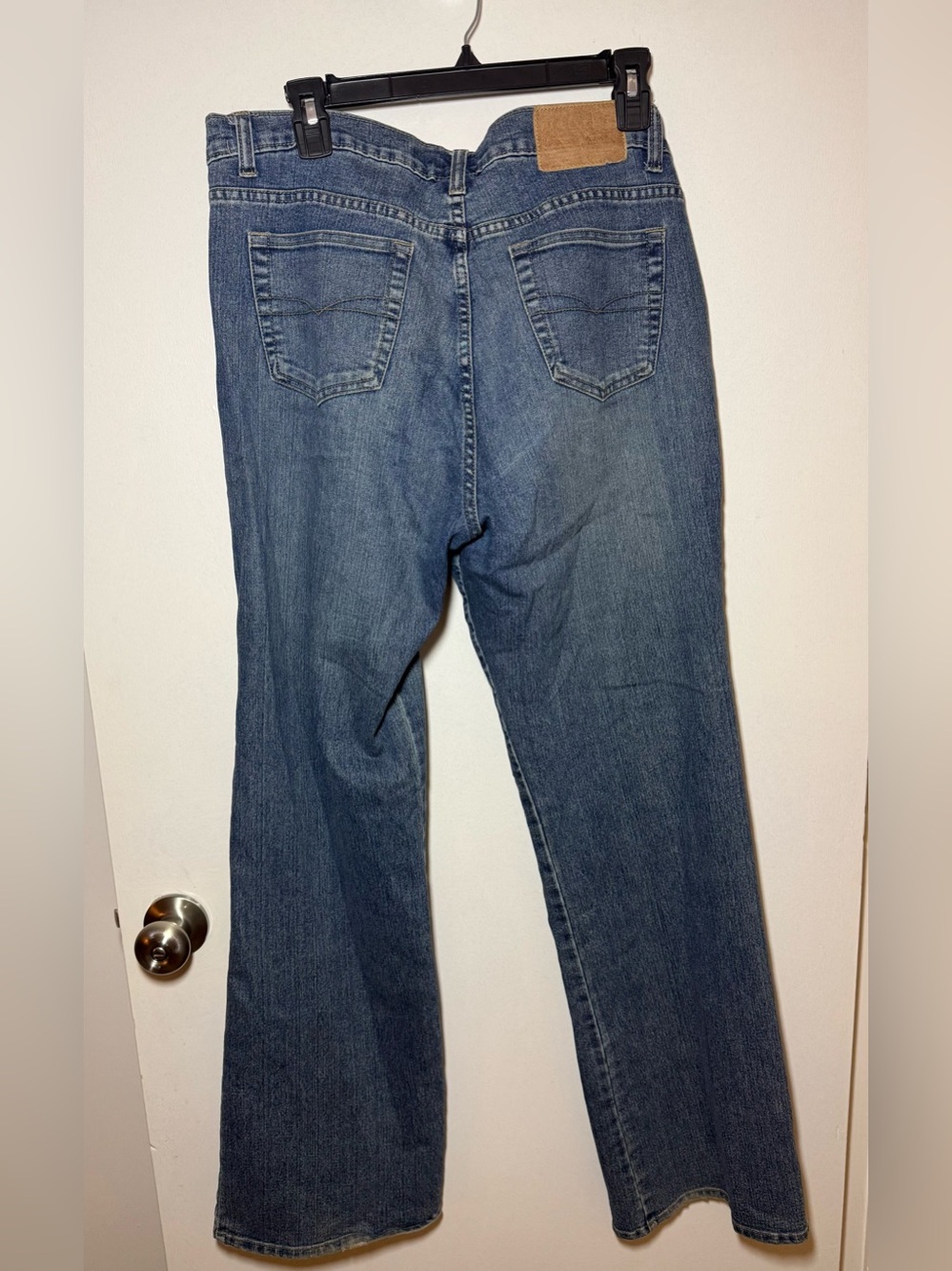 Vintage Z Cavaricci Bootcut Light Wash Blue Denim Jeans Size 14 - Picture 7 of 8